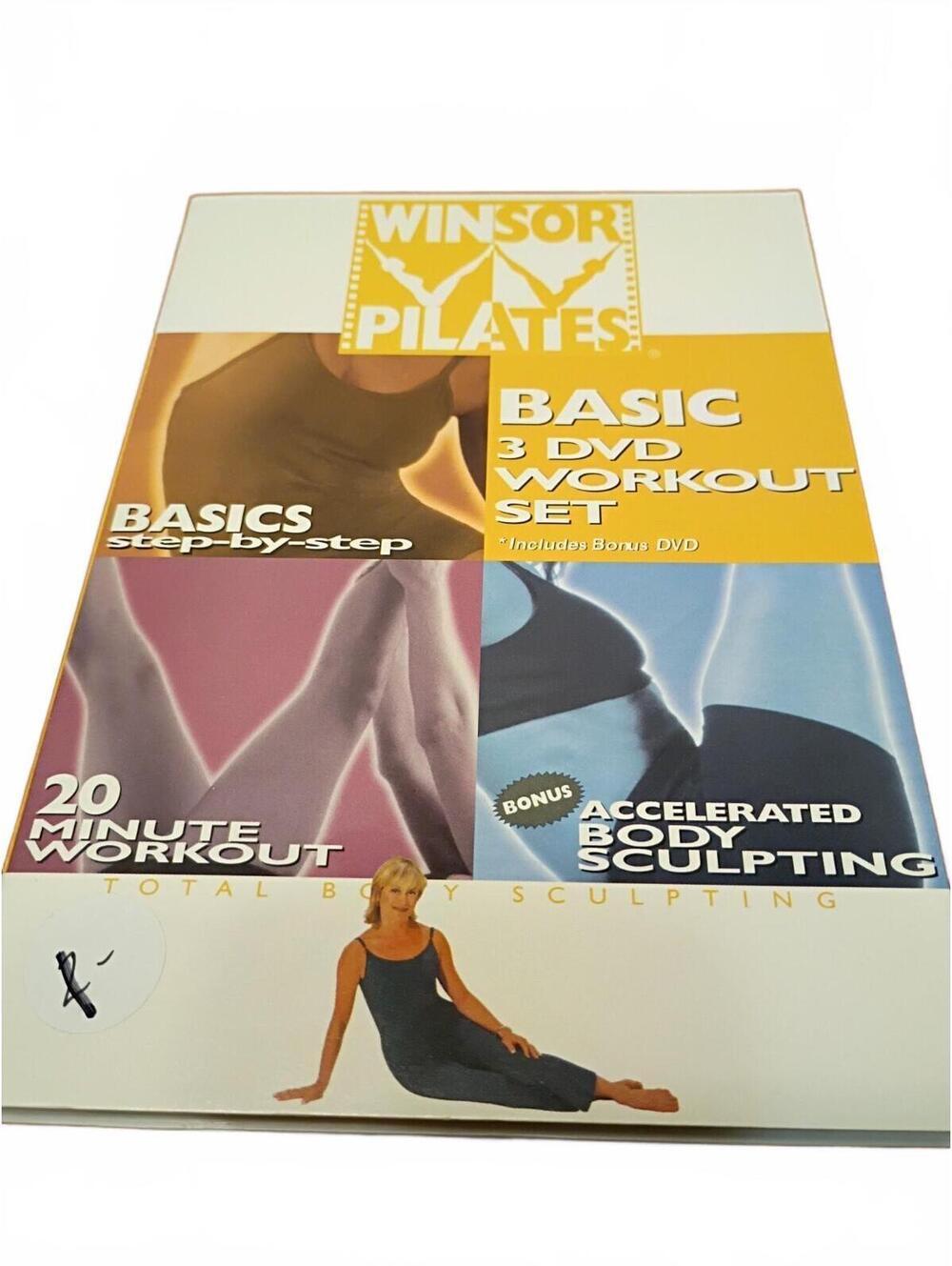 Winsor Pilates Basic 3 DVD Workout Set